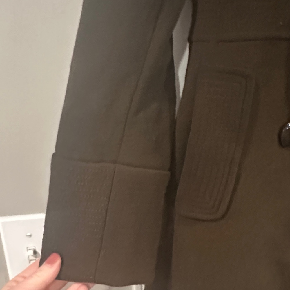 J. Crew Dark Brown Trench Coat - Picture 4 of 6